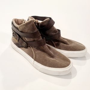 Blowfish Machiko Hi Top Zip Sneaker GUC